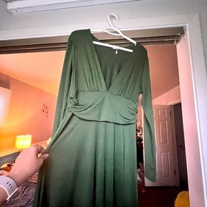 Baltic born maxi dress, emerald green sz xl